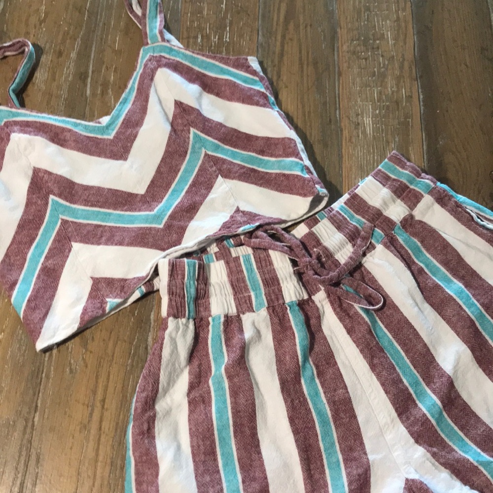 Tank and shorts matching set